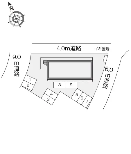 ★手数料０円★我孫子市南新木１丁目　月極駐車場（LP）